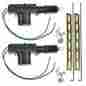 Cfd-dla2 12-volt Crazyfordeals Brand New Cfd Universal Car Power Door Lock Actuator Motor 2 Pack
