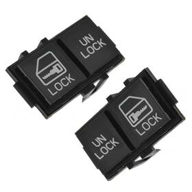 1a Auto 191213396070 Power Door Lock Switch Button Pair Set Compatible With Chevy Pontiac Buick