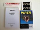 560xv Directed Viper Car Alarm Remote Start Owners Manual Install Guide Window Decal
