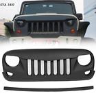 Yo34 681155333498 Unbranded Eagle Eye Black Front Grill With Steel