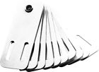 8614 Directed New 10 Pack Of Straight Steel Sliding Brackets 093207086144