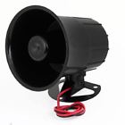 A13082700ux1332 Uxcell Dc 12v 15w Replacing One Tone Car Security Alarm Siren Horn Black Usa 888309188984
