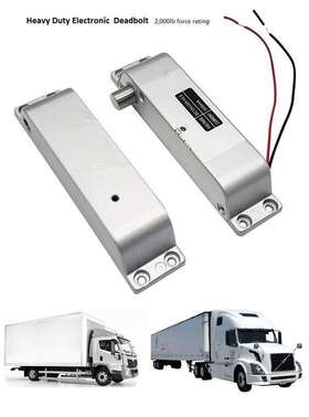 Ed12 Accele Heavy Duty Deadbolt System Can Withstand Up To 2 000 Lb Force