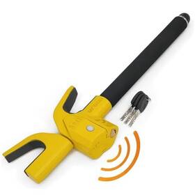 Ur978y Artago Secure Double Security Steering Wheel Lock With Hi-tech Alarm