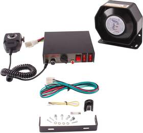 200w Banhao 748432156536 12v Pa System For Vehicles Police Siren And Speaker With Handheld Mic