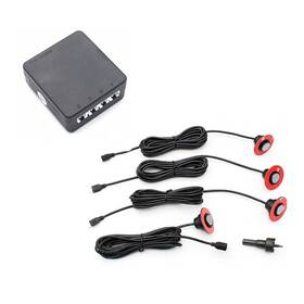 Bcsmmcar 929131129186 4 Parking Sensors Car Reverse Backup Radar Sound Buzzer Alarm System Adjustable