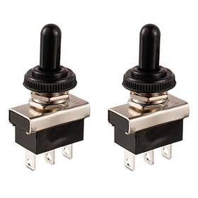 Bj-kn3d-103 Bojack Toggle Switch Spdt Pin 12 Vdc 25 A With Waterproof On-off-on 3 Terminal