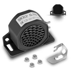 12-48v Bzumperyz A-530 Back-up Alarm 105 Db Dc Reverse With Loud Beeper Tone Universal
