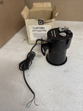 60-566 Clifford Self Powered Siren 12v