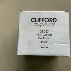 65-027 Clifford High Output Medallion Siren 65-027 Clifford High Output Medallion Siren