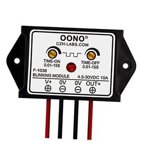 4.5-30v Czh-labs F-1038 Dc 10amp Blinking Flasher Module Normally Open