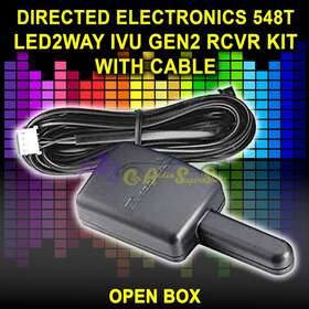 548t Directed Electronics Dei Hf 2 Way Led Receiver Antenna Replacement Kit With 10ft Two Cable Ob