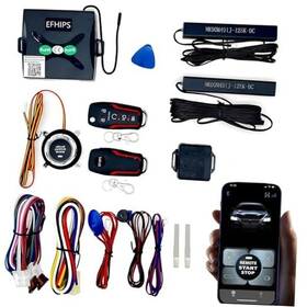 Nk-9007 Efhips Car Central Locking Keyless Entry Button&keyless System With Autostart