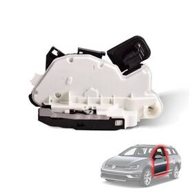 Grterokky Yl-dl1095 Door Lock Actuator With Motor Power Latch Compatible For Mk6 Mk7 Front Left 1
