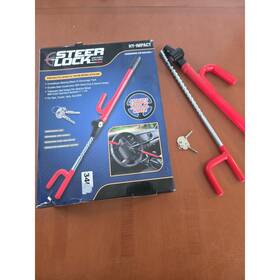 Hy-impact 03891 Hy-impact Steer Lock Anti-theft Auto Steering Wheel Universal Fit 2 Keys