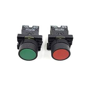 Lxmy1147 Lictop Momentary Push Button Switch 1 Green No And Red Nc Dpst Ac 660v On Off