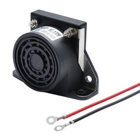 Maxlouder 761312206954 1pcs Car Back-up Alarm Reversing Horn 105db 12v/48v Heavy-duty Backup Reverse