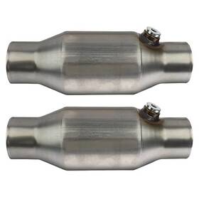Msf0001 Mayasaf Autoparts Pack .5 Inch Inlet/outlet Universal Catalytic Converter With Oport Epa 2