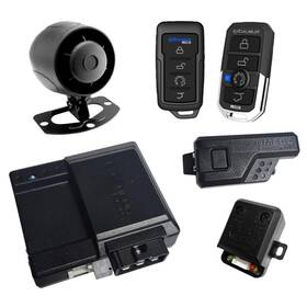 Al-1680 Omega Excalibur 1-way 1500ft Range Car Alarm And Remote Start System