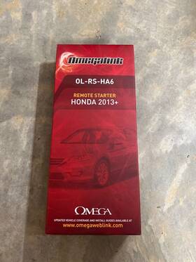 Ol-rs-ha6 Omega Remote Starter Kit For Select 2013 And Up Honda Acura Pts