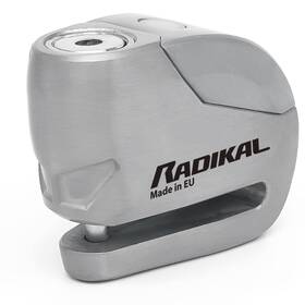 Radikal Rk9z Disc Lock With Premum Alarm 120db Taglia Unica Stainless Steel