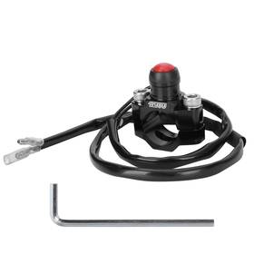 Dhas-4-79a Rutu Cnc Universal Motorcycle Engine Stop Start Kill Switch Button With Black