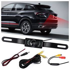 B0c4p3c85n Ssnnuu Hd 1080p Car Backup Camera 8 Led Night Vision 170 Wide Angle Waterproof License