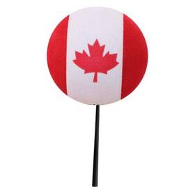 Canada2 Tenna Tops Cb Canada Canadian Patriotic Flag Car Antenna Topper Auto Accessory