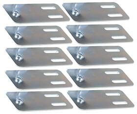 The Install Bay 693031618131 10 Lot Psb Car Alarm Pin Switch Mounting Brackets - Flat