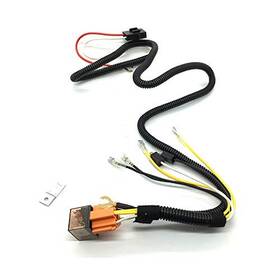 Vrweare 789964014383 Universal 12v Horn Wire Wiring Harness Relay Kit For Motorcycle Car Truck