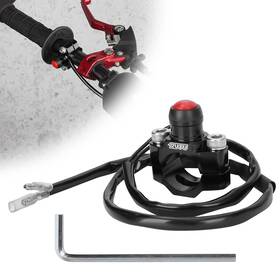 Weiyingsi 313114238215 Cnc Universal Motorcycle Engine Stop Start Kill Switch Button With Mounting