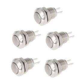 Bn602-m Yinettech 5pcs 2-pin 8mm Momentary Push Button Switch Waterproof 0.5a 250vac For Relay Bn602-m Yinettech 5pcs 2-pin 8mm Momentary Push Button Switch Waterproof 0.5a 250vac For Relay