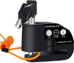 Yohoolyo Alarm Disc Lock Motorcycle Brake Anti-theft Waterproof 110 Db. Fixed Price $27.95.