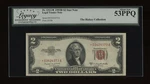 Dbr 1953-B $2 Legal Star Fr. 1511* Legacy Ppq Serial *03424373A. Fixed Price $119.75.