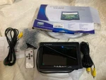 7" Hd Car Tft Lcd Color Monitor W/ 2 Video Input For Truck Rvs Rear View Camera. Fixed Price $31.00.