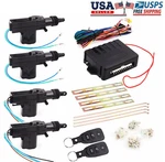 12V Universal Car Central Control Lock With 4 Door Actuators Remote Keyless. Fixed Price $28.86.