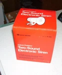 Radio Shack Safe House 49-488F Two Sound Electronic Siren Alarm Horn. Fixed Price $14.60.