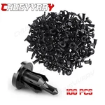 100 Auto Fastener Fit 1/4" Hole X-mas Tree Push Type Clip Bumper Fender Retainer. Fixed Price $9.99.