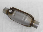 Twg 2.5" In/out Catalytic Converter Universal W/O2 Port & Heat Shield Clamp Weld. Fixed Price $41.39.