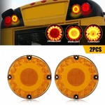 Rear 7" Led Round Trailer Tail Strobe Signal Light Boat Kit Truck Waterproof 12V. Fixed Price $37.99.
