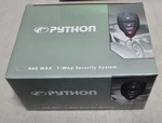 Python 3105P 1-WAY 1/4-MILE Range Security System W/ 2 4-BUTTON Remote Controls. Fixed Price $75.99.
