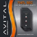 New Avital 2026 Model 7147LSEC 4-BUTTON Remote Control For 2101L System. Fixed Price $54.99.
