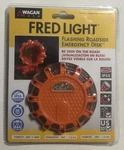 New Wagan Tech Fred Light - Flashing Roadside Emergency Disk *nip*. Fixed Price $12.95.