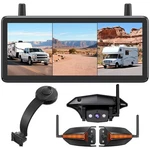 Auto-vox Rv Backup Wireless System Rear & Side Cameras 7.2" Dvr Monitor. Fixed Price $288.59.
