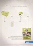 2014 Straight Talk Wireless Walmart Print Ad Safe Driver Car Connection. Fixed Price $18.77.