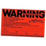 250 Parking Violation Notice Tow Stickers For Car Vehicle -. Fixed Price $88.45.