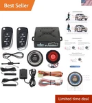 Advanced Car Alarm Kit With Push Start Button & Shock Sensor - Easy Install. Fixed Price $121.99.