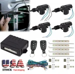 Keyless Entry Car Alarm System Universal Lock Door Actuators Remote Control Kit. Fixed Price $35.99.