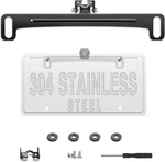 Pixelman Universal Car Rear View Camera License Plate Bracket, Upgraded Full Sta. Fixed Price $19.95.