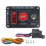 3-IN-1 Universal 12V Racing Ignition Switch Panel Push Button Toggle For Ra.... Fixed Price $27.81.